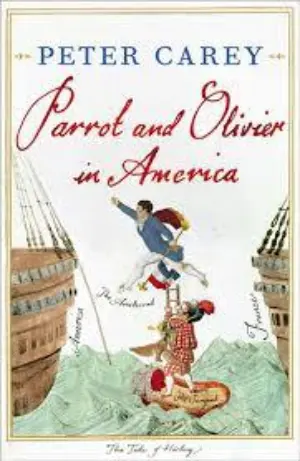 Cover for "Parrot and Olivier in America"