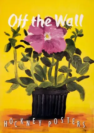 Cover for "Off The Wall: Hockney's Posters 1987-94"