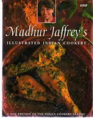Cover for "M J's Illustrated Indian Cookery"