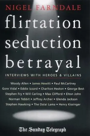 Cover for "Flirtation, Seduction, Betrayal"