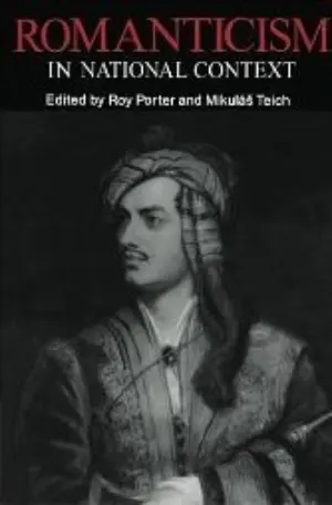 Cover for "Romanticism In National Context"