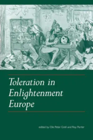 Cover for "Toleration In Enlightenment Europe"