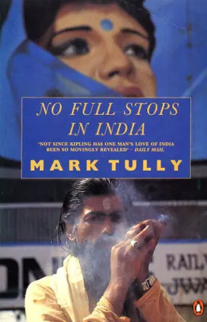 Cover for "No Full Stops In India"