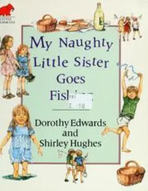 Cover for 'My Naughty Little Sister Goes Fishing'