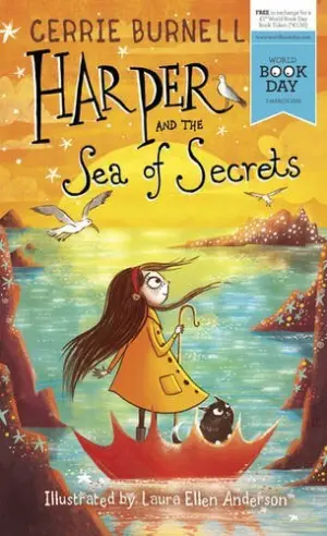 Cover for "Harper and the Sea of Secrets"
