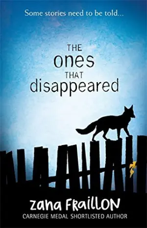Cover for "The Ones That Disappeared"
