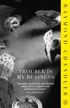 Cover for "Trouble is My Business"