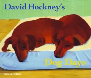 Cover for "David Hockney's Dog Days"