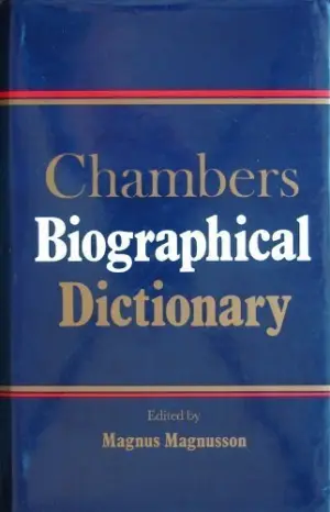 Cover for "Chambers Biographical Dictionary"