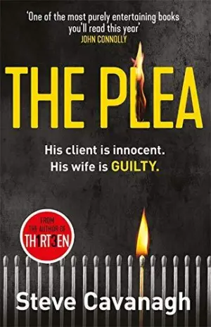 Cover for "The Plea"