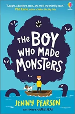 Cover for "The Boy Who Made Monsters"