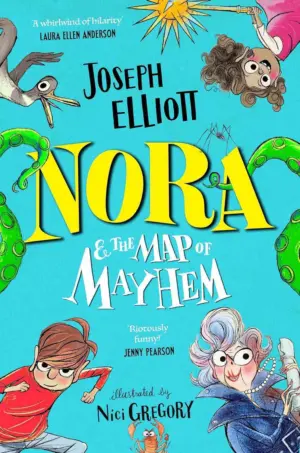 Cover for 'Nora and the Map of Mayhem'