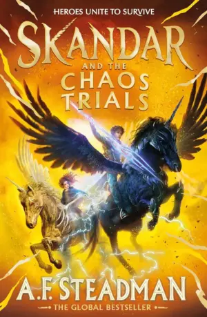 Cover for 'Skandar and the Chaos Trials'