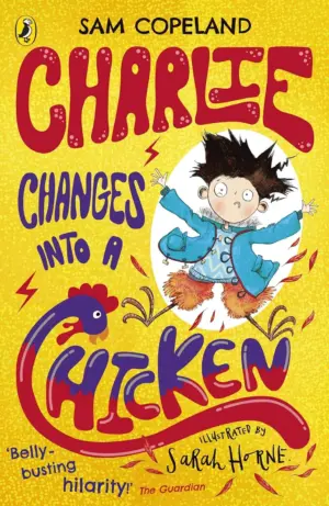 Cover for "Charlie Changes Into a Chicken"