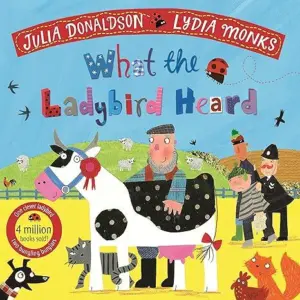 Cover for "What the Ladybird Heard"