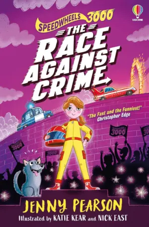 Cover for "Speedwheels 3000: The Race Against Crime"