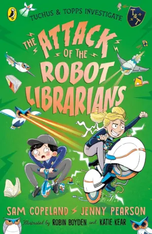 Cover for "The Attack of the Robot Librarians"