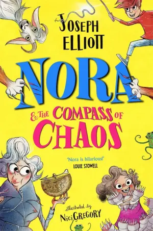 Cover for "Nora and the Compass of Chaos"