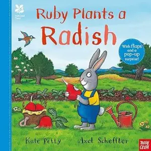 Cover for "Ruby Plants a Radish"