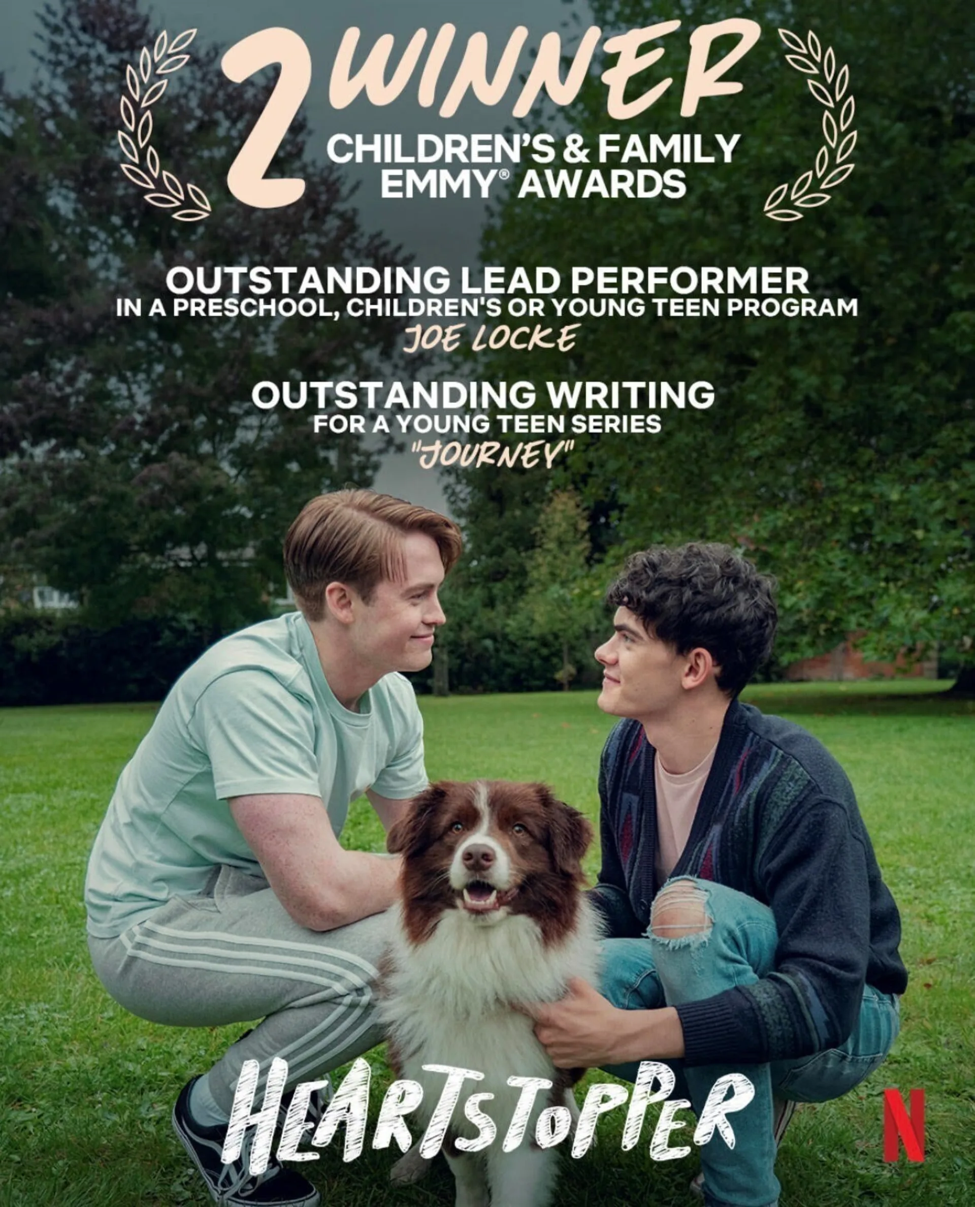 Double Emmy Success for Alice Oseman's Heartstopper
