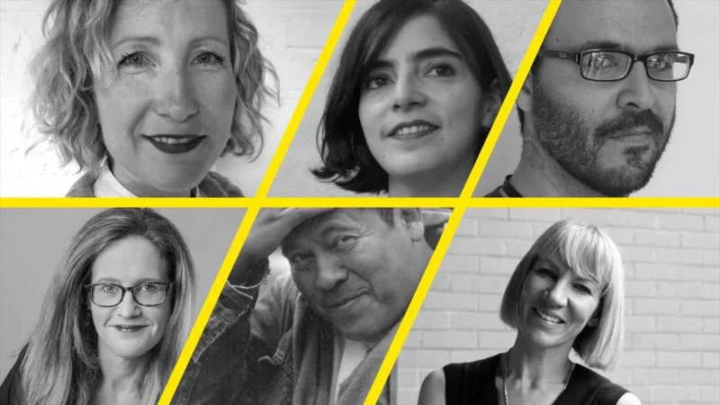 Hay festival and eccles centre writers award 2024 shortlist montage 1