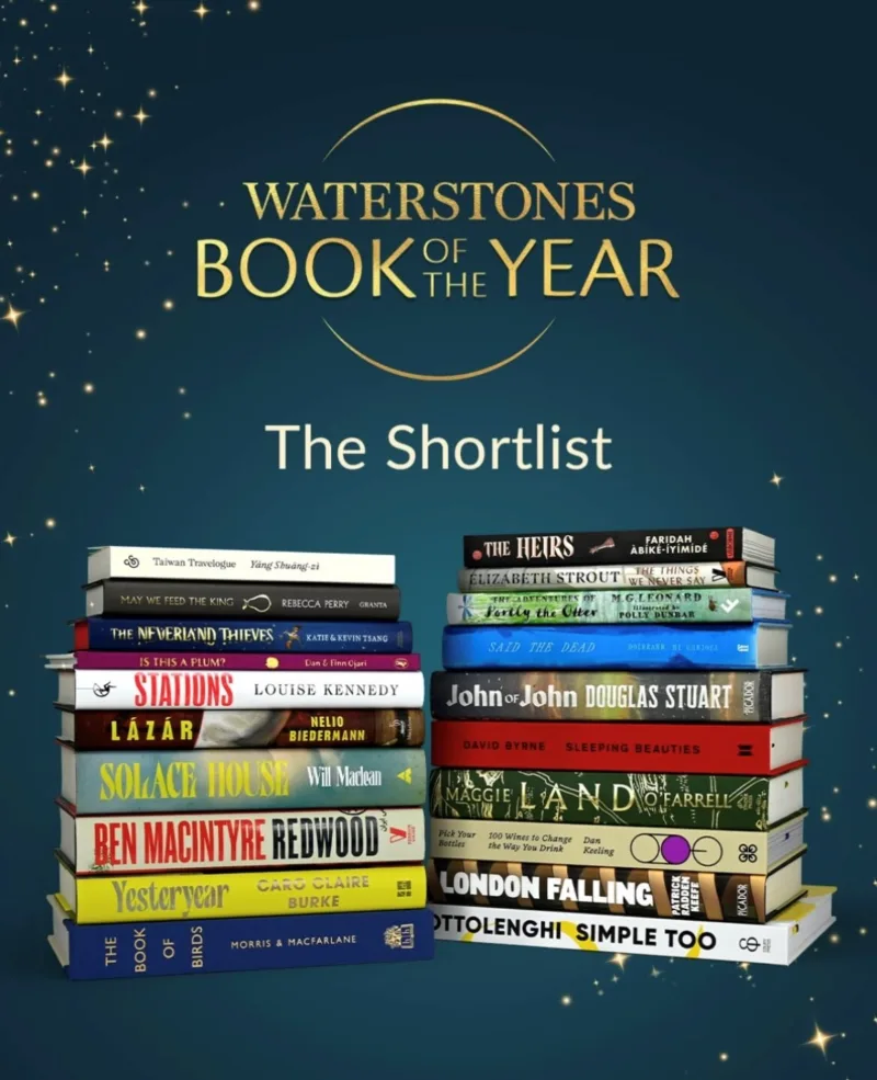 Louise Kennedy and Katie and Kevin Tsang Shortlisted for Waterstones Book Of The Year 2026